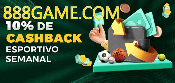 10% de bônus de cashback na 888GAME.COM